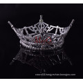 Wholesale Yiwu Zhanggong girls crystal hair accessories full round pageant crowns